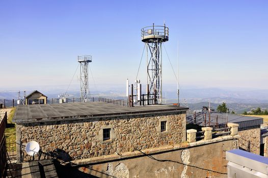 weather observatory of the Aigoual mount