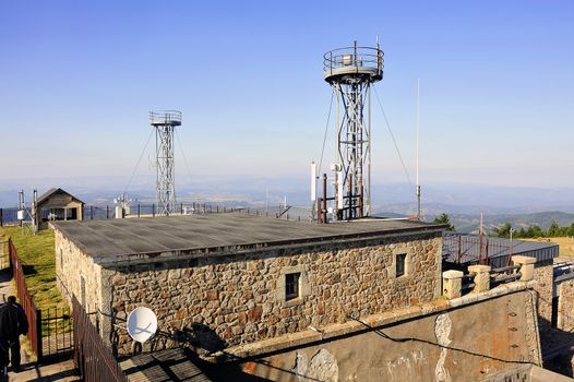 weather observatory of the Aigoual mount