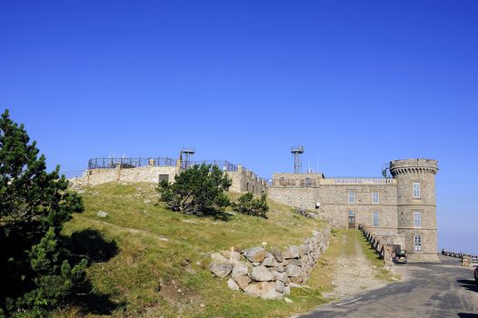 weather observatory of the Aigoual mount