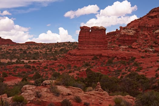 Red Desert, Arches National Park, Utah, USA