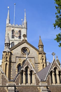 The historic Southwark Cathedral in London.