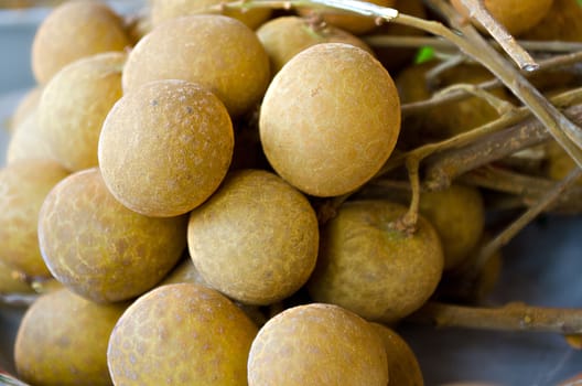 The Fresh Sweet Longan Thai Fruit Yummy