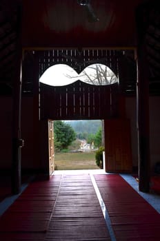 Wat Jaan or Moon Temple where the temple with Glasses