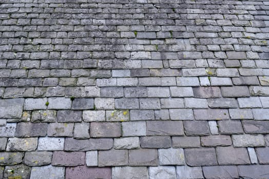 weather slate tile roof texture background