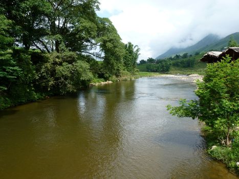 River in a village near sapa, Vietnam