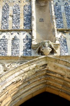 Detail of Priory arch