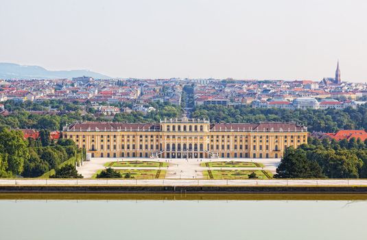 Schonbrunn palace in Vienna Austria