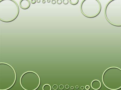 green circle three dee abstract background texture