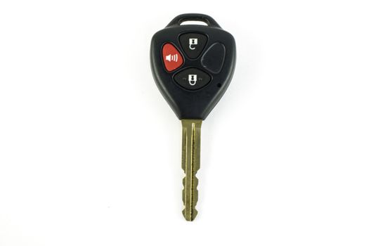 remote car key isolated on white background