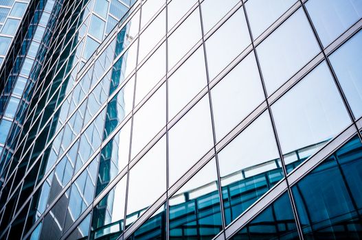 business building in the city
