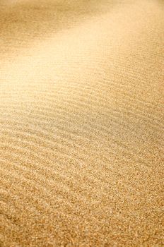 Sand texture on a beach in Oregon