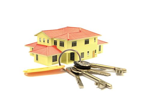 House Model and a Bunch of Keys