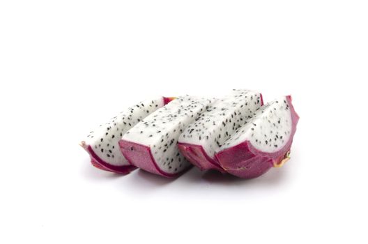 dragon fruit isolated on white background