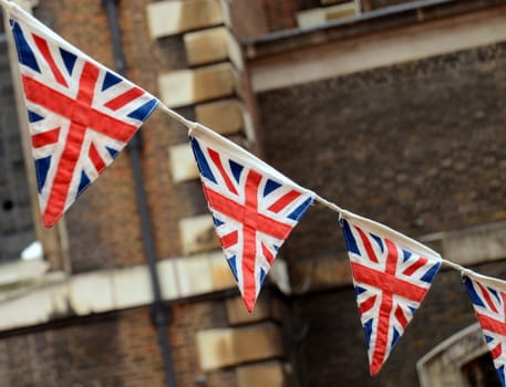 A Patriotic Image Of British Bunting At A National Event