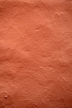 Abstract Background Texture of Grungy, Pink Terracotta Stucco Render Plaster