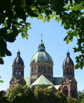 St. Lukas Evangelical Lutheran Church in Munich, Bavaria