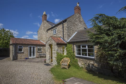 A stone-built period property (dates from 1823) in a small village in North Yorkshire in the United Kingdom. (Property Released)