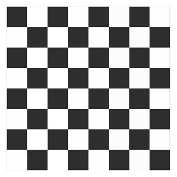 the image of usual black and white chess-board