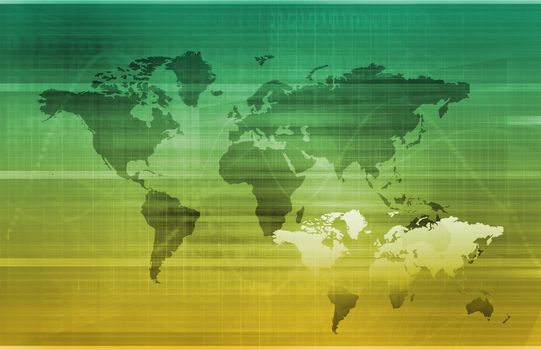 Technology Visual Concept of a Corporate Business