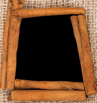 cinnamon sticks frame