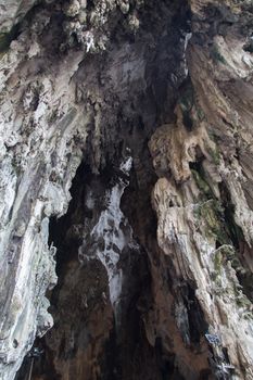 Texture and Surface of stone at Batu Caves, Malaysia