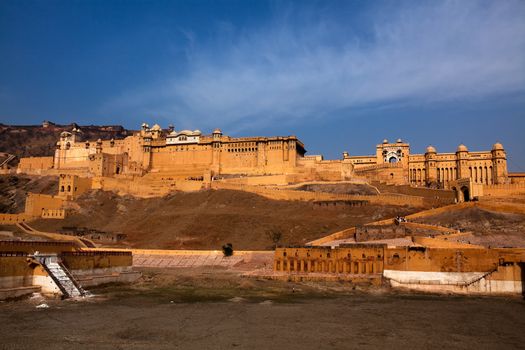 Amber Fort in jaipur in rajasthan state in india