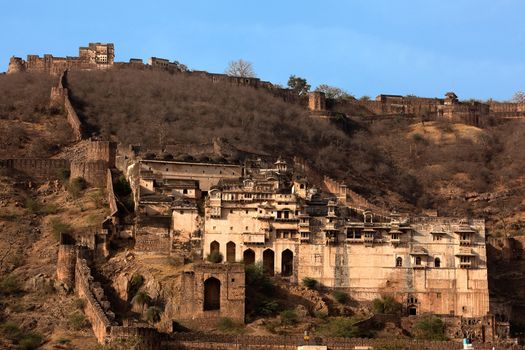 taragarh fort of Bundi in rajasthan state in india
