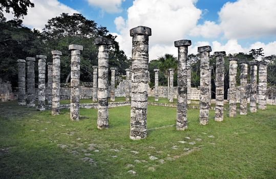 Chichen Itza in the yucatan was a Maya city and one of the greatest religious center and remains today one of the most visited archaeological sites