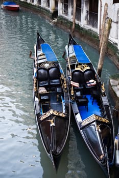 gondola in the beautiful city of venice in italy