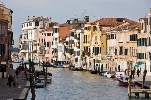 rio marin in santa croce in the beautiful city of venice in italy