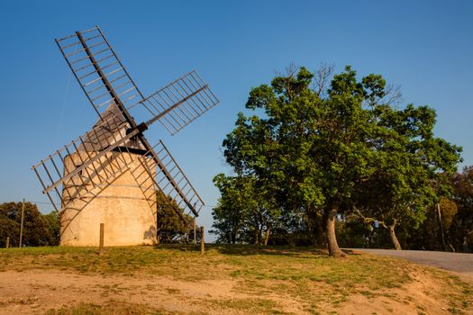 paillas windmill of ramatuelle near saint tropez on the french riviera