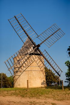 paillas windmill of ramatuelle near saint tropez on the french riviera