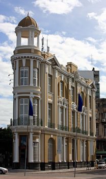 building in old recife pernambuco state brazil