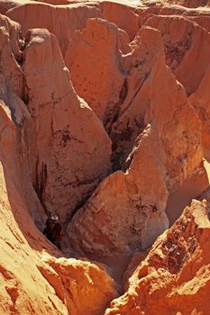 the Labyrinth between morro branco and beberibe near fortaleza ceara state brazil