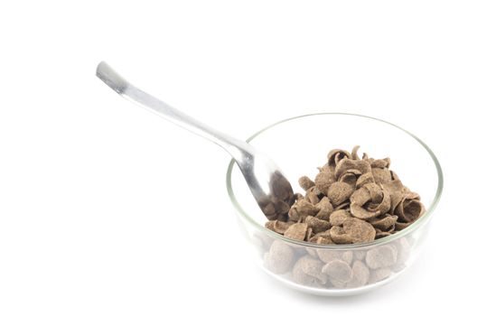 cereals isolated on white background