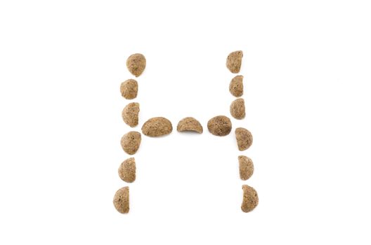 cereals isolated on white background