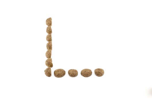 cereals isolated on white background