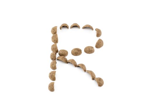 cereals isolated on white background