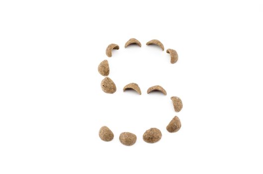 cereals isolated on white background