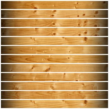 beige fir wood planks background with vignette