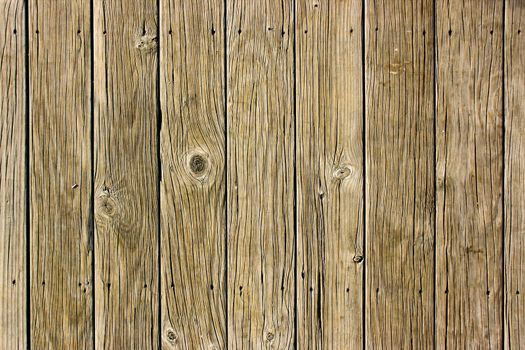An Old Wooden Boards Background 