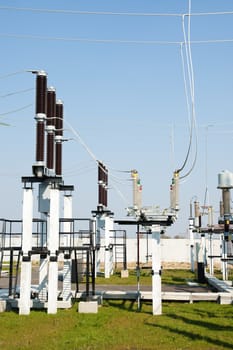 part of high-voltage substation