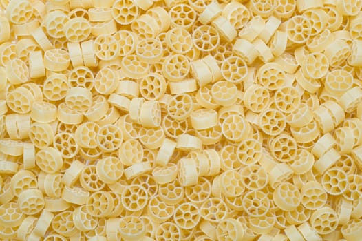 texture of raw pasta