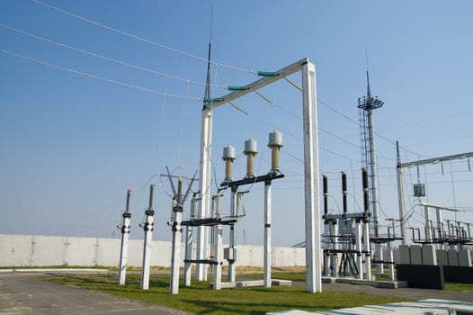 part of high-voltage substation