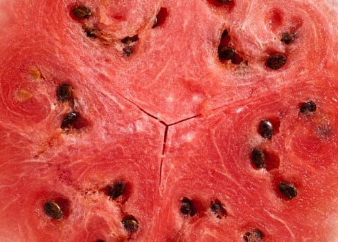 red slice of watermelon