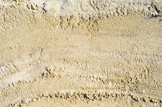 wet sand closeup as texture
