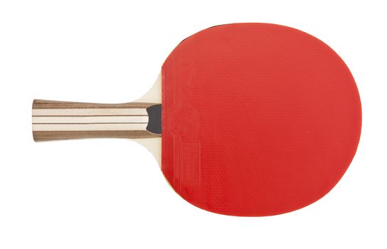 Table Tennis Racket on white background
