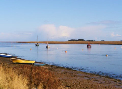 The Norfolk coast in Eastern England.