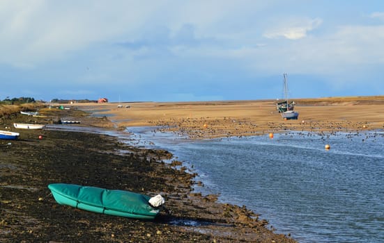 The Norfolk coast in Eastern England.