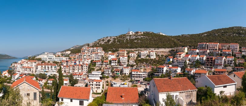 Panoramic View of Neum in Bosnia and Herzegovina